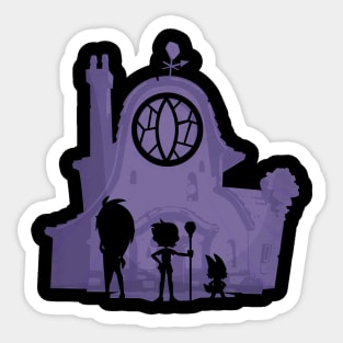 Magic house Sticker